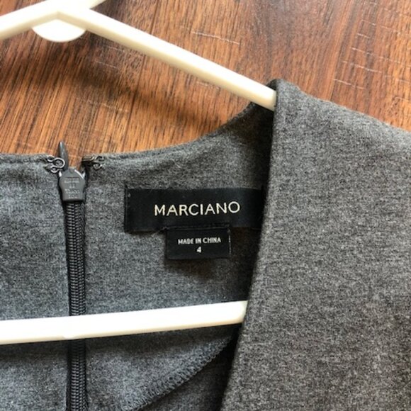 Charcoal grey knit midi dress - Picture 4 of 9